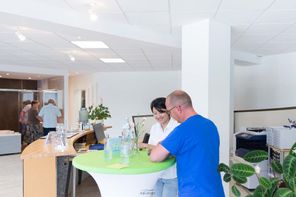 Beratung im Schauraum
