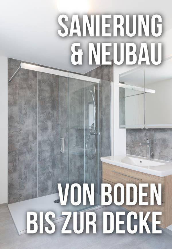 Badsanierung und Neubau